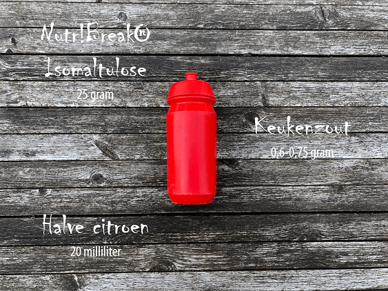 Het gebruik van isomaltulose in een sportdrank